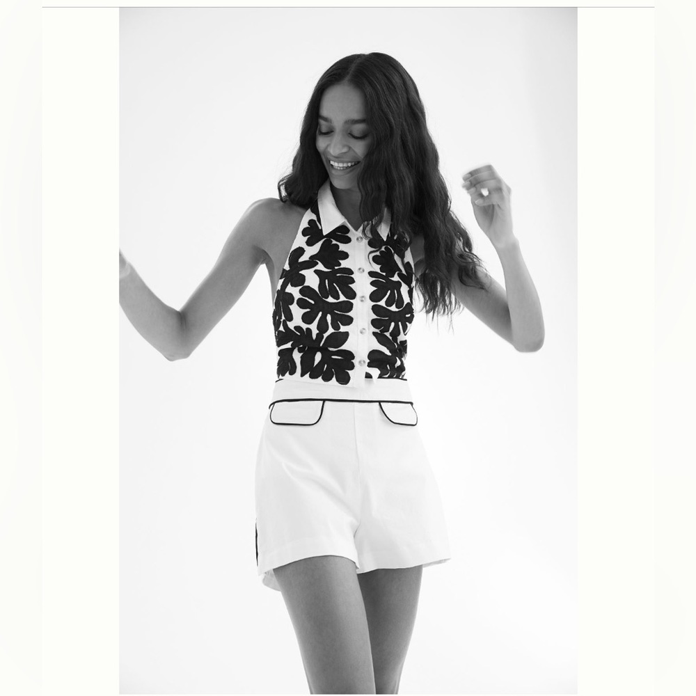 ANTHROPOLOGIE NWT Maeve '60s City Shorts Size 0. - Picture 7 of 13